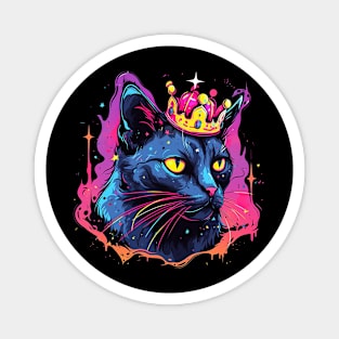 cat king Magnet